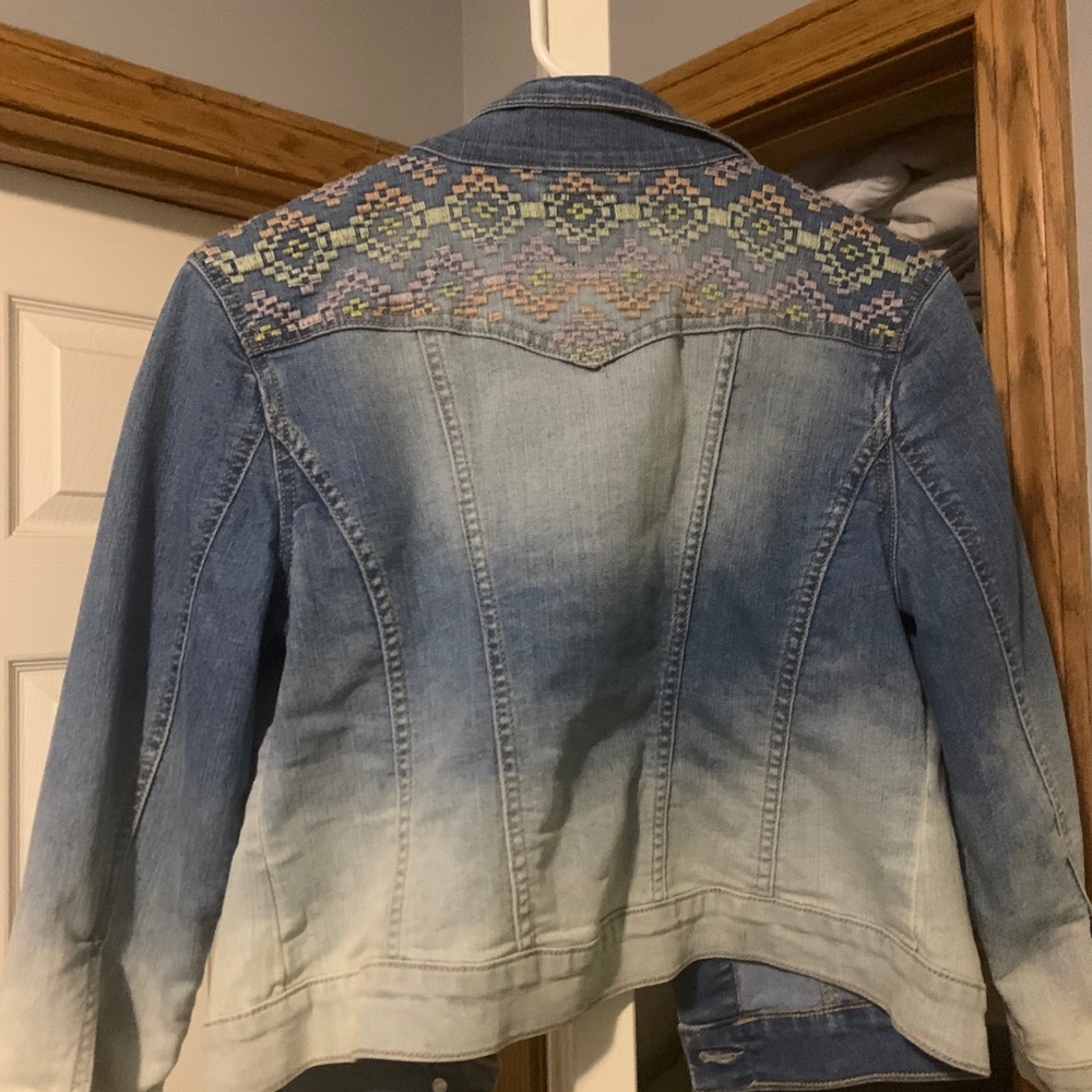 Crop denim jacket - Picture 2 of 2